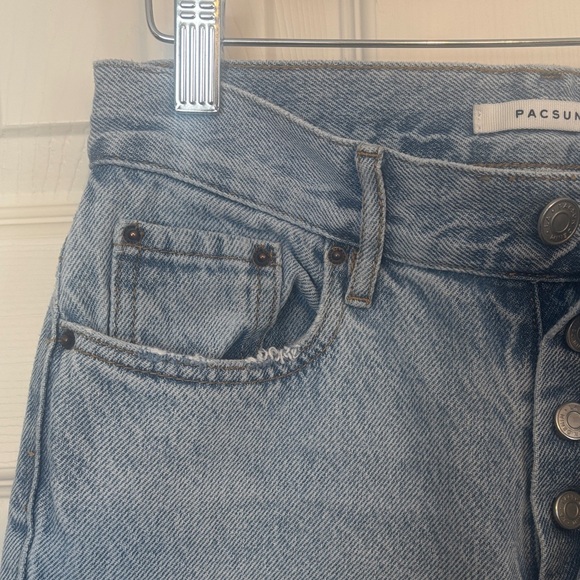 PacSun Light Blue High Rise Jeans - Picture 4 of 5